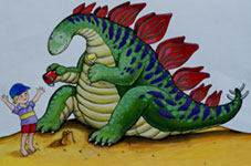 Dino Sandcastle